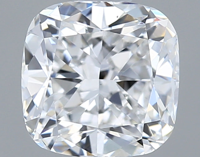 1.47 Carat Cushion Shaped, Excellent Cut, D Color, VS1 Clarity, IGI Certified Lab Grown Diamond