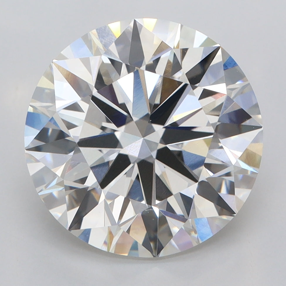 5.00 Carat Round Shaped, Ideal Cut, G Color, VVS1 Clarity, IGI Certified Lab Grown Diamond
