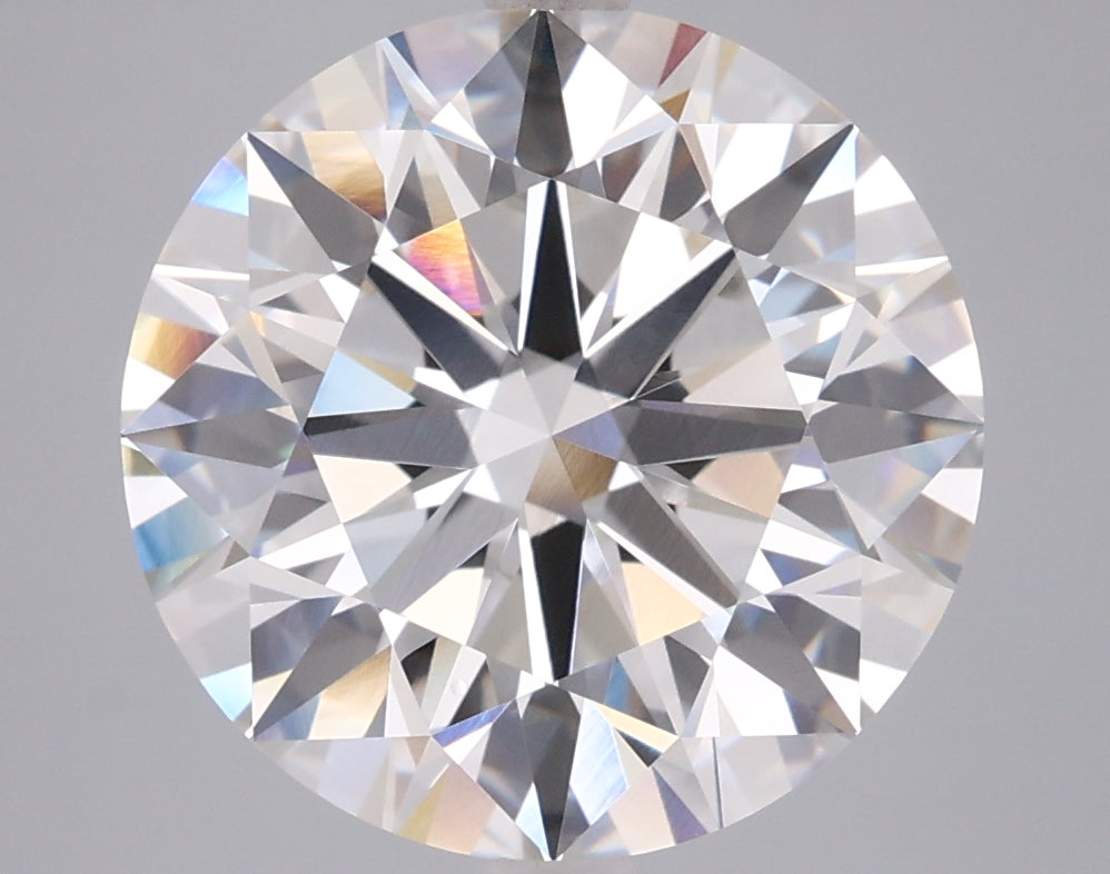 6.01 Carat Round Shaped, Ideal Cut, G Color, VVS1 Clarity, IGI Certified Lab Grown Diamond