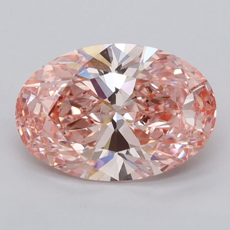 1.57 Carat Oval Shaped, Ideal Cut, VS1 Clarity, IGI Certified Lab Grown Diamond