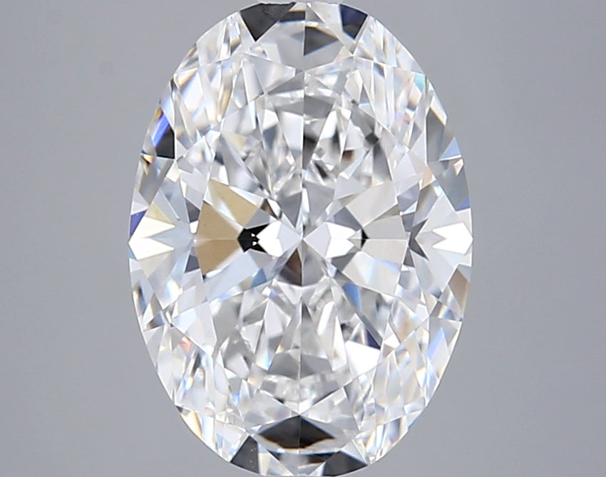 3.01 Carat Oval Shaped, Ideal Cut, F Color, VVS1 Clarity, IGI Certified Lab Grown Diamond