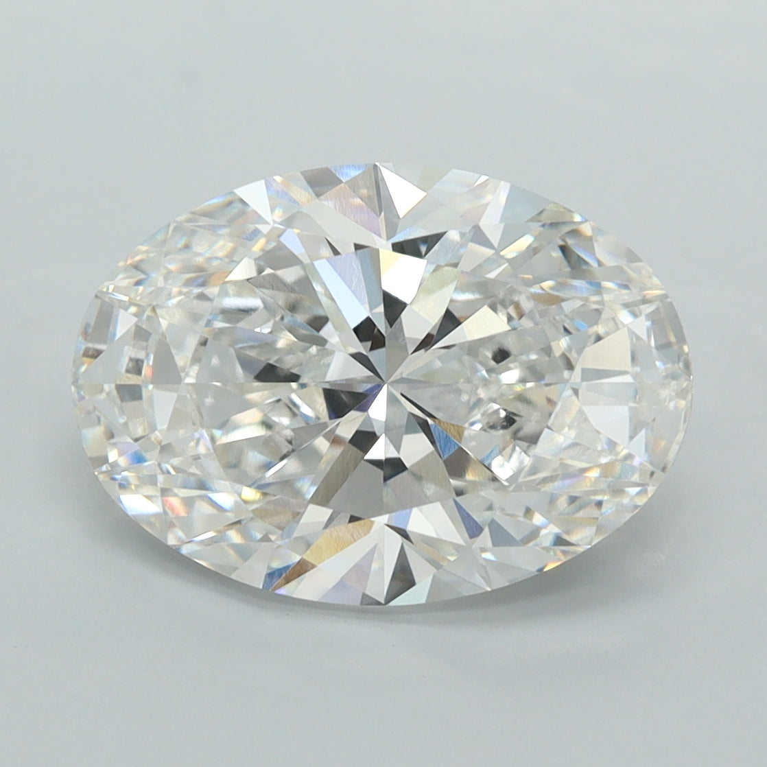 4.01 Carat Oval Shaped, Ideal Cut, F Color, VVS1 Clarity, IGI Certified Lab Grown Diamond