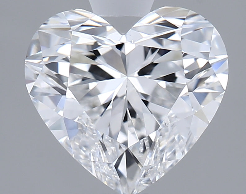1.55 Carat Heart Shaped, Ideal Cut, D Color, VVS1 Clarity, IGI Certified Lab Grown Diamond