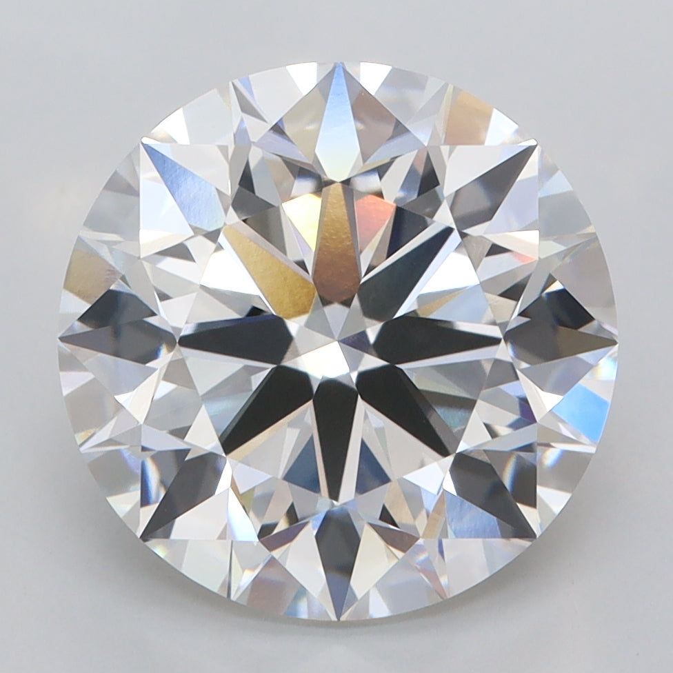 5.00 Carat Round Shaped, Ideal Cut, G Color, VVS1 Clarity, IGI Certified Lab Grown Diamond