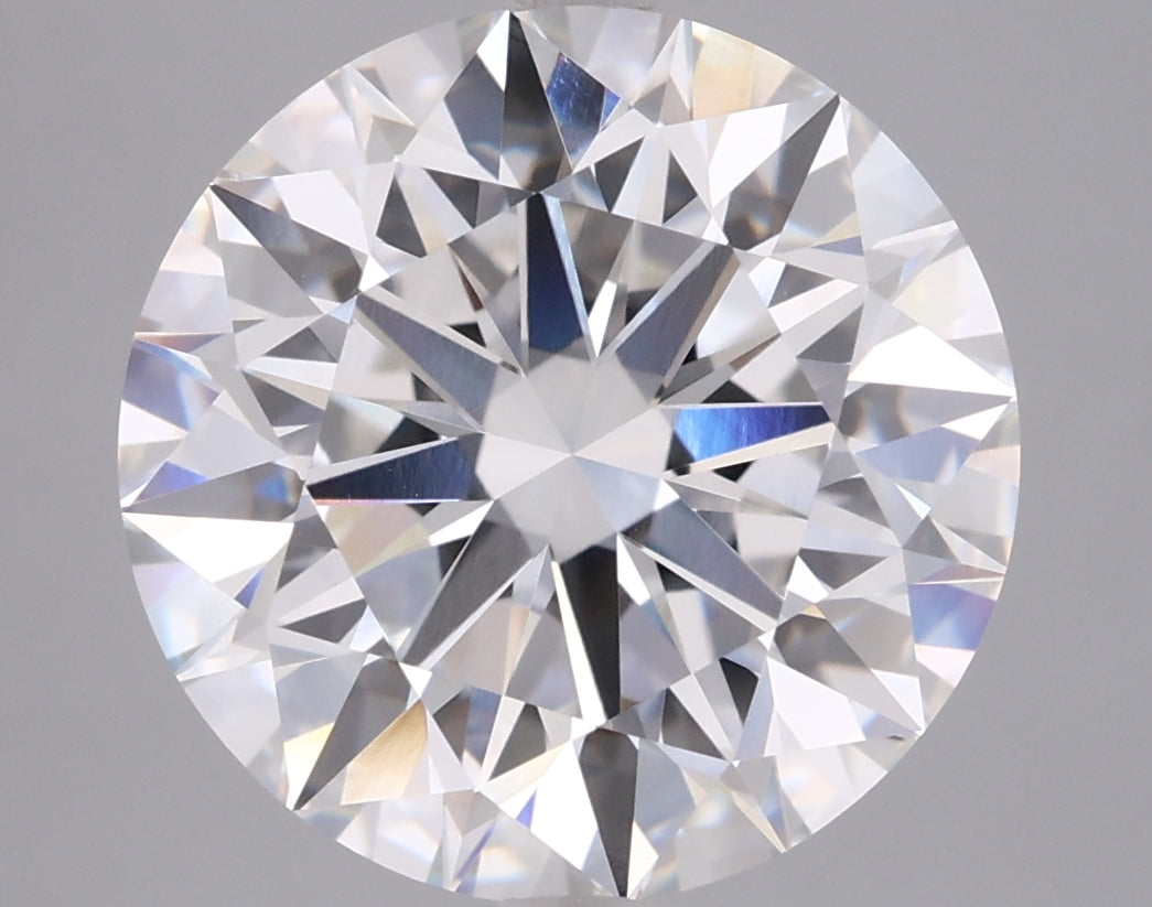 5.02 Carat Round Shaped, Ideal Cut, E Color, VVS2 Clarity, IGI Certified Lab Grown Diamond