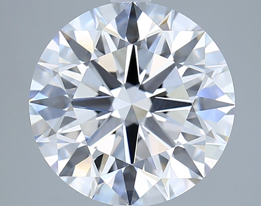 5.03 Carat Round Shaped, Ideal Cut, E Color, VVS2 Clarity, IGI Certified Lab Grown Diamond