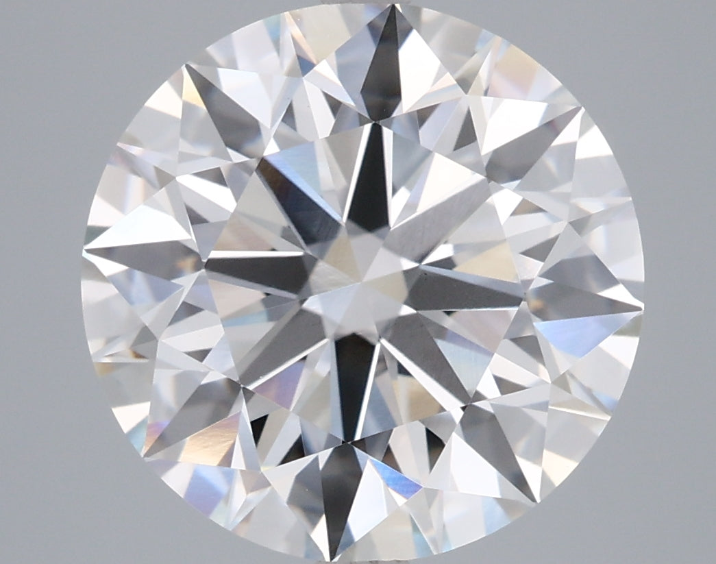 5.04 Carat Round Shaped, Ideal Cut, E Color, VVS2 Clarity, IGI Certified Lab Grown Diamond