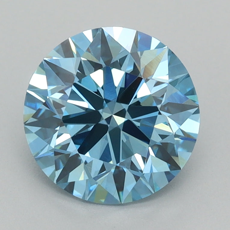 1.86 Carat Round Shaped, Ideal Cut, VVS2 Clarity, IGI Certified Lab Grown Diamond