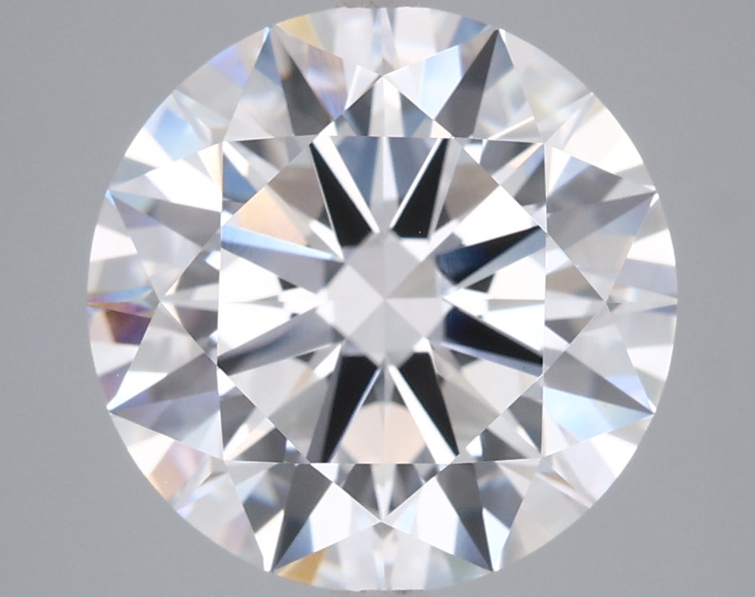 5.01 Carat Round Shaped, Excellent Cut, E Color, VVS2 Clarity, IGI Certified Lab Grown Diamond