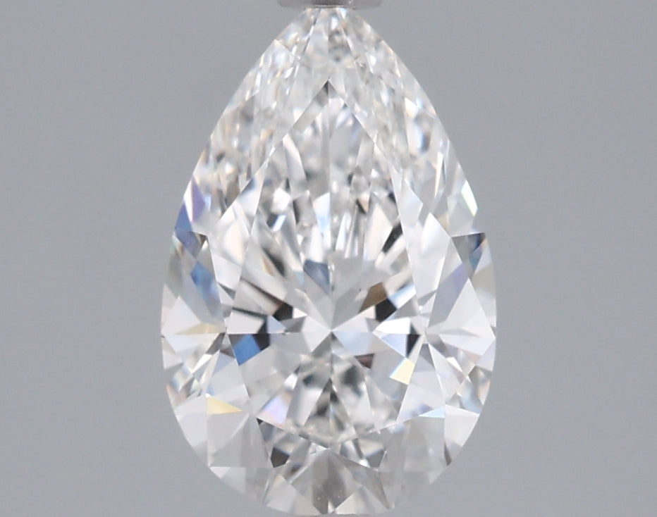 1.52 Carat Pear Shaped, Excellent Cut, E Color, VVS1 Clarity, IGI Certified Lab Grown Diamond