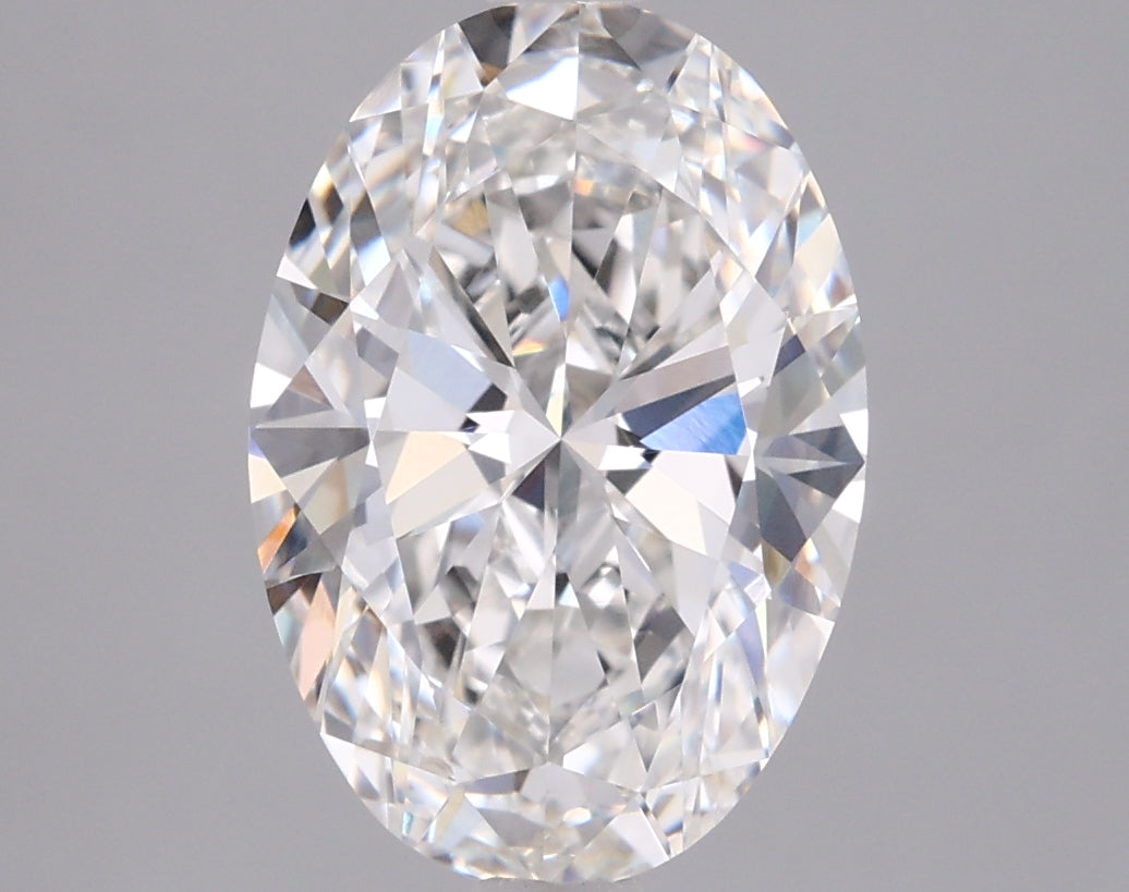 2.52 Carat Oval Shaped, Ideal Cut, E Color, VVS1 Clarity, IGI Certified Lab Grown Diamond