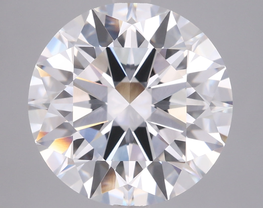 5.02 Carat Round Shaped, Ideal Cut, E Color, VVS2 Clarity, IGI Certified Lab Grown Diamond