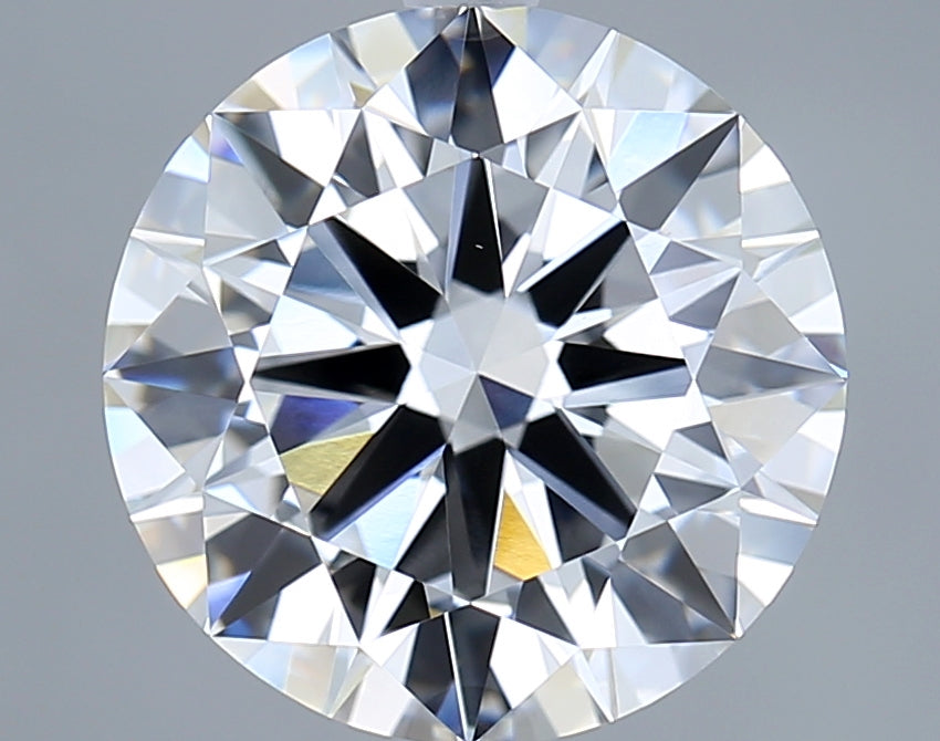 5.02 Carat Round Shaped, Ideal Cut, E Color, VVS2 Clarity, IGI Certified Lab Grown Diamond