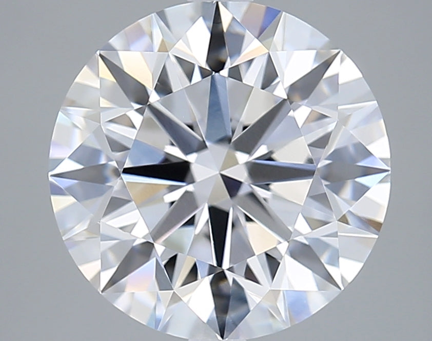 5.01 Carat Round Shaped, Ideal Cut, E Color, VVS2 Clarity, IGI Certified Lab Grown Diamond