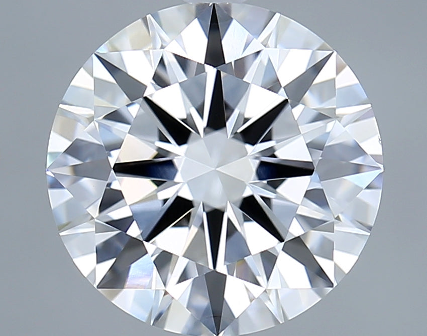 5.02 Carat Round Shaped, Ideal Cut, E Color, VVS2 Clarity, IGI Certified Lab Grown Diamond