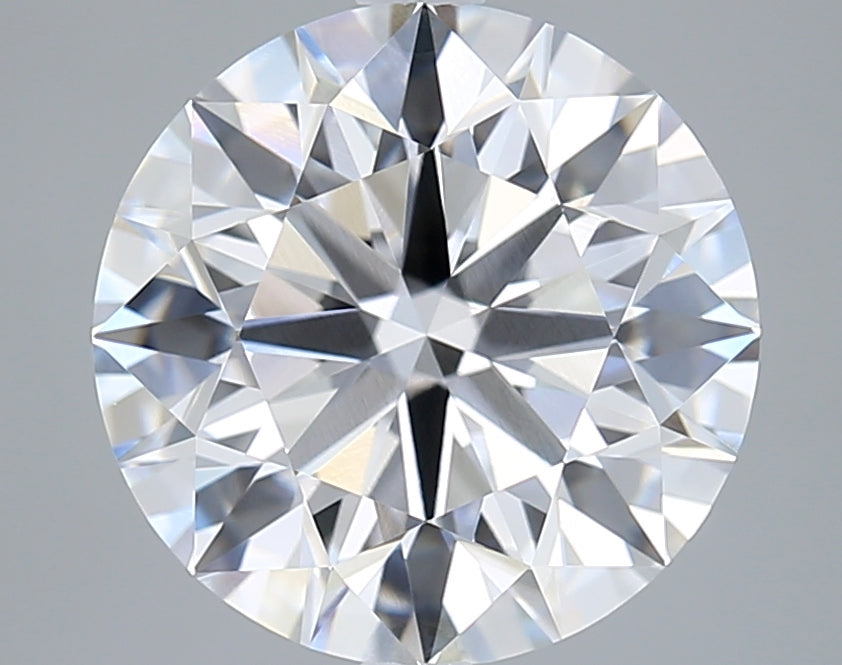 5.02 Carat Round Shaped, Ideal Cut, E Color, VVS2 Clarity, IGI Certified Lab Grown Diamond