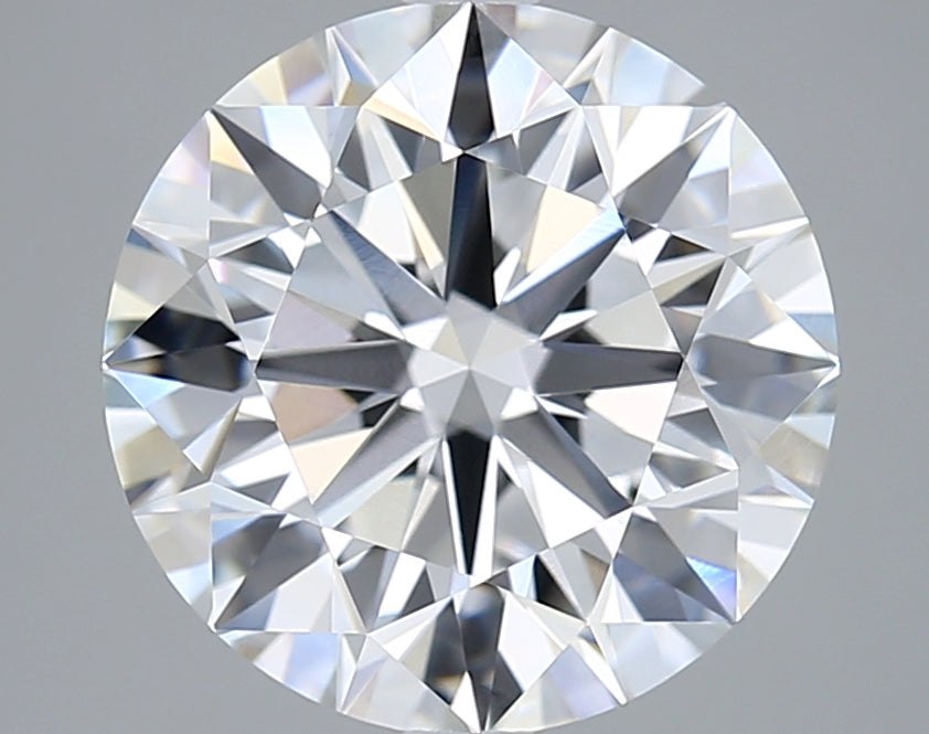 5.01 Carat Round Shaped, Ideal Cut, E Color, VVS2 Clarity, IGI Certified Lab Grown Diamond