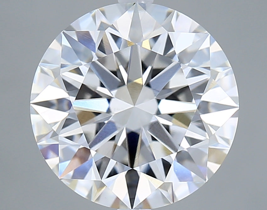 5.01 Carat Round Shaped, Ideal Cut, E Color, VVS2 Clarity, IGI Certified Lab Grown Diamond
