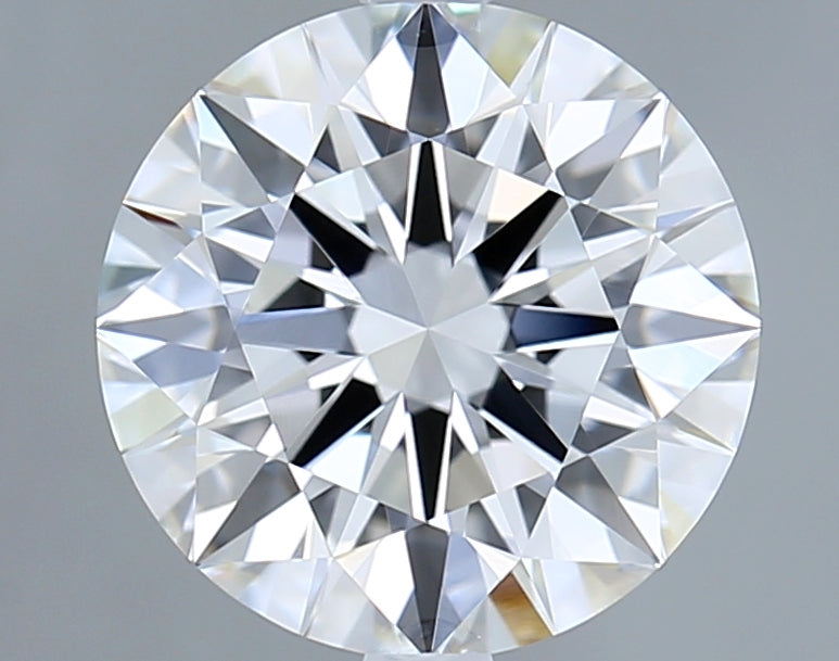 3.02 Carat Round Shaped, Excellent Cut, F Color, VVS1 Clarity, IGI Certified Lab Grown Diamond