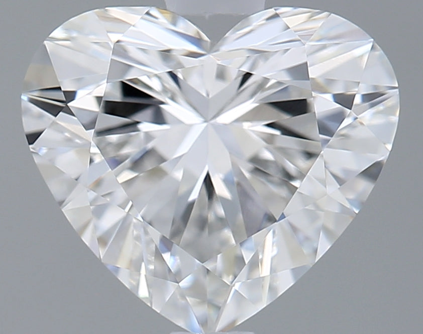 1.52 Carat Heart Shaped, Ideal Cut, E Color, VVS1 Clarity, IGI Certified Lab Grown Diamond