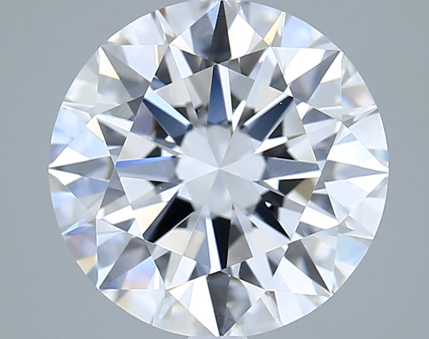 5.00 Carat Round Shaped, Excellent Cut, E Color, VVS2 Clarity, IGI Certified Lab Grown Diamond
