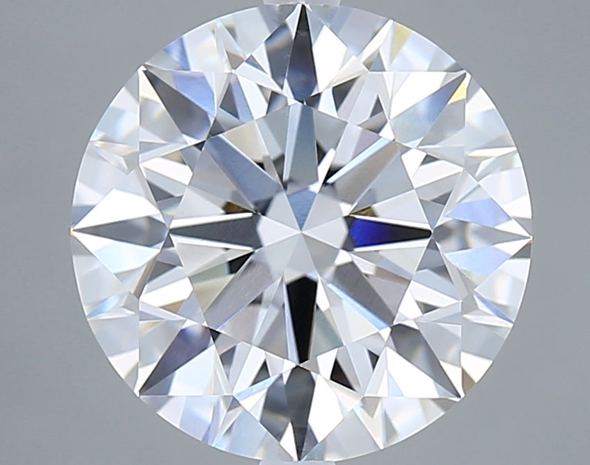 5.04 Carat Round Shaped, Ideal Cut, E Color, VVS2 Clarity, IGI Certified Lab Grown Diamond