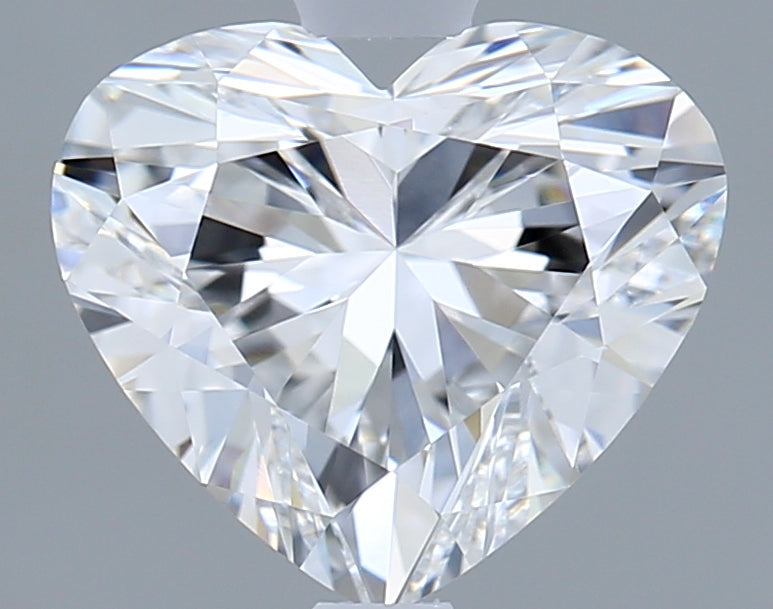2.00 Carat Heart Shaped, Ideal Cut, E Color, VVS1 Clarity, IGI Certified Lab Grown Diamond