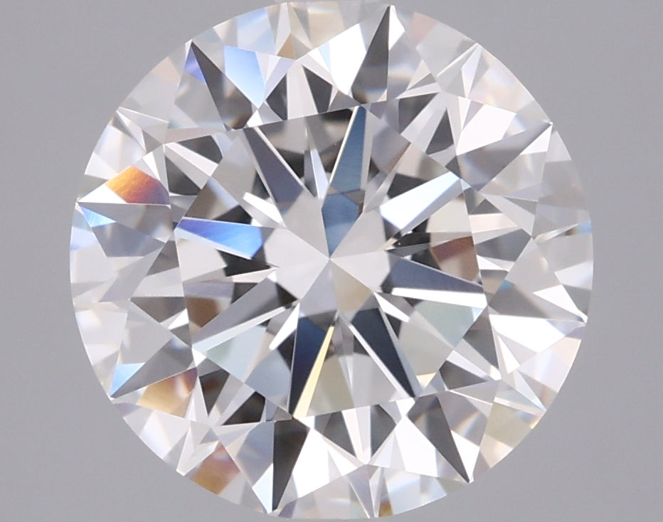 3.00 Carat Round Shaped, Excellent Cut, E Color, VVS2 Clarity, IGI Certified Lab Grown Diamond
