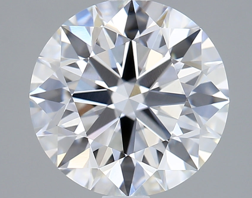 2.52 Carat Round Shaped, Ideal Cut, E Color, VVS1 Clarity, IGI Certified Lab Grown Diamond