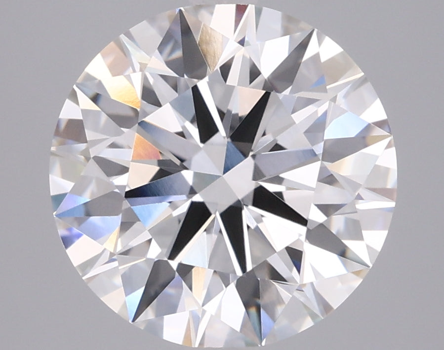 3.40 Carat Round Shaped, Ideal Cut, E Color, VVS2 Clarity, IGI Certified Lab Grown Diamond