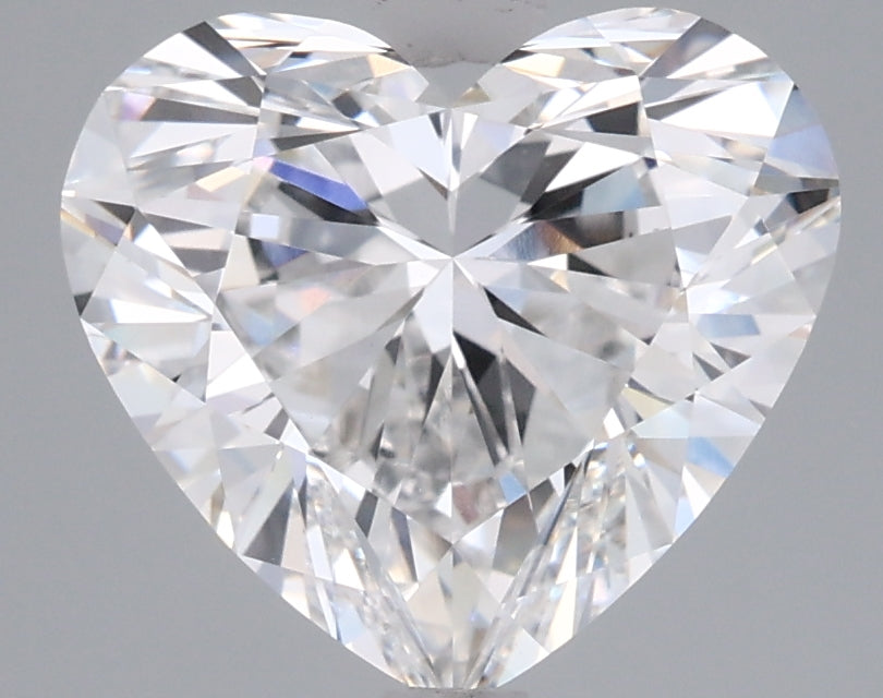 3.05 Carat Heart Shaped, Ideal Cut, E Color, VVS2 Clarity, IGI Certified Lab Grown Diamond