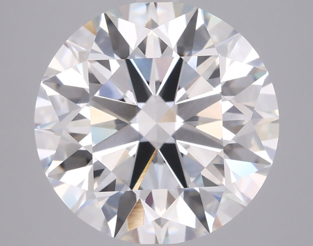 5.04 Carat Round Shaped, Ideal Cut, F Color, VVS1 Clarity, IGI Certified Lab Grown Diamond