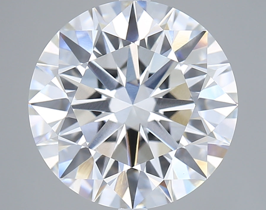 5.99 Carat Round Shaped, Excellent Cut, E Color, VVS2 Clarity, IGI Certified Lab Grown Diamond