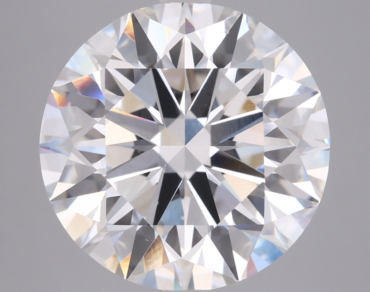 6.03 Carat Round Shaped, Ideal Cut, E Color, VS1 Clarity, IGI Certified Lab Grown Diamond