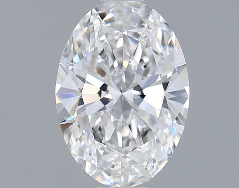 1.00 Carat Oval Shaped, Ideal Cut, D Color, VS1 Clarity, IGI Certified Lab Grown Diamond