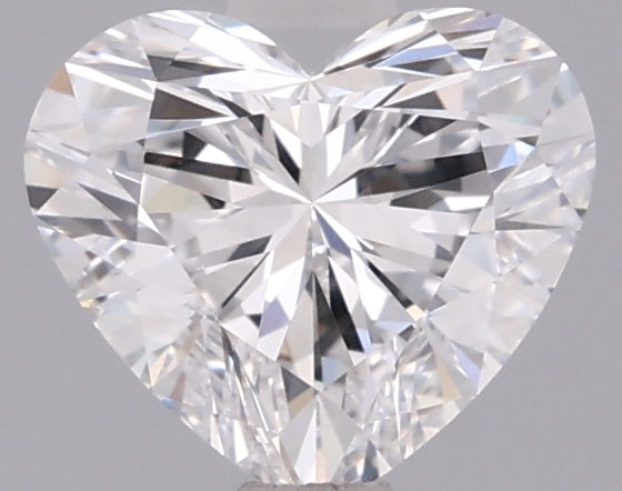 1.03 Carat Heart Shaped, Ideal Cut, D Color, VVS1 Clarity, IGI Certified Lab Grown Diamond