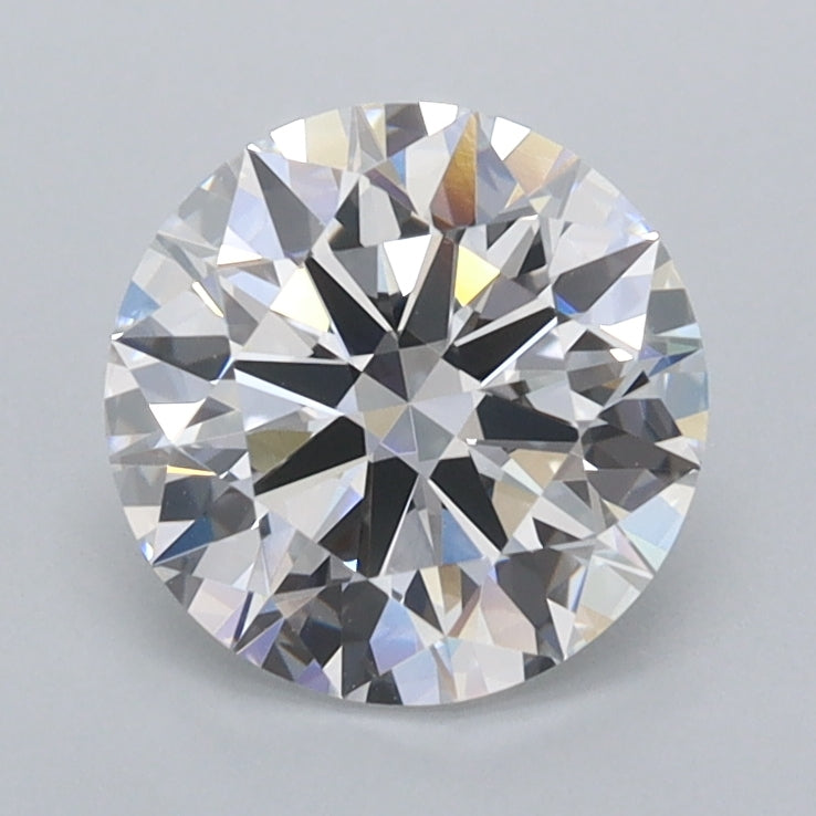 1.51 Carat Round Shaped, Ideal Cut, D Color, IF Clarity, IGI Certified Lab Grown Diamond