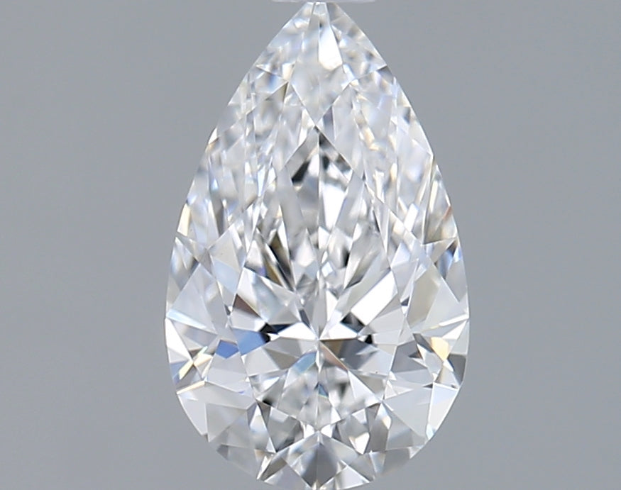 1.00 Carat Pear Shaped, Ideal Cut, D Color, VS1 Clarity, IGI Certified Lab Grown Diamond