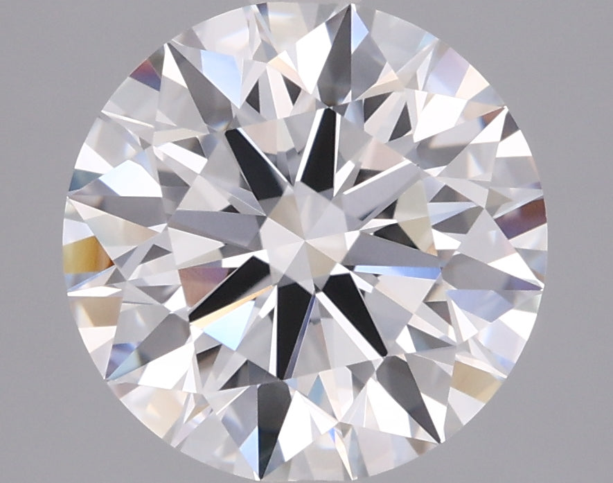 2.55 Carat Round Shaped, Ideal Cut, D Color, VVS2 Clarity, IGI Certified Lab Grown Diamond