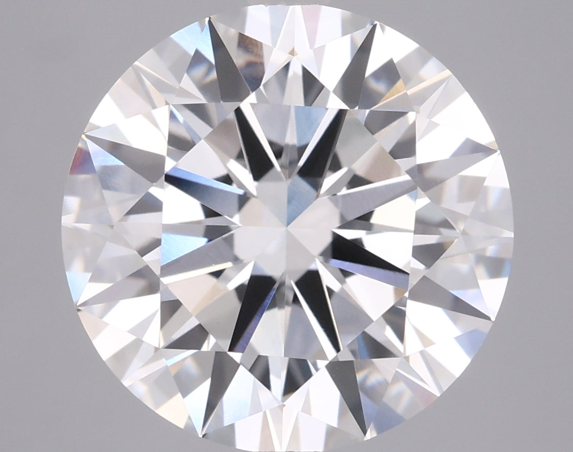 5.00 Carat Round Shaped, Ideal Cut, E Color, VVS2 Clarity, IGI Certified Lab Grown Diamond