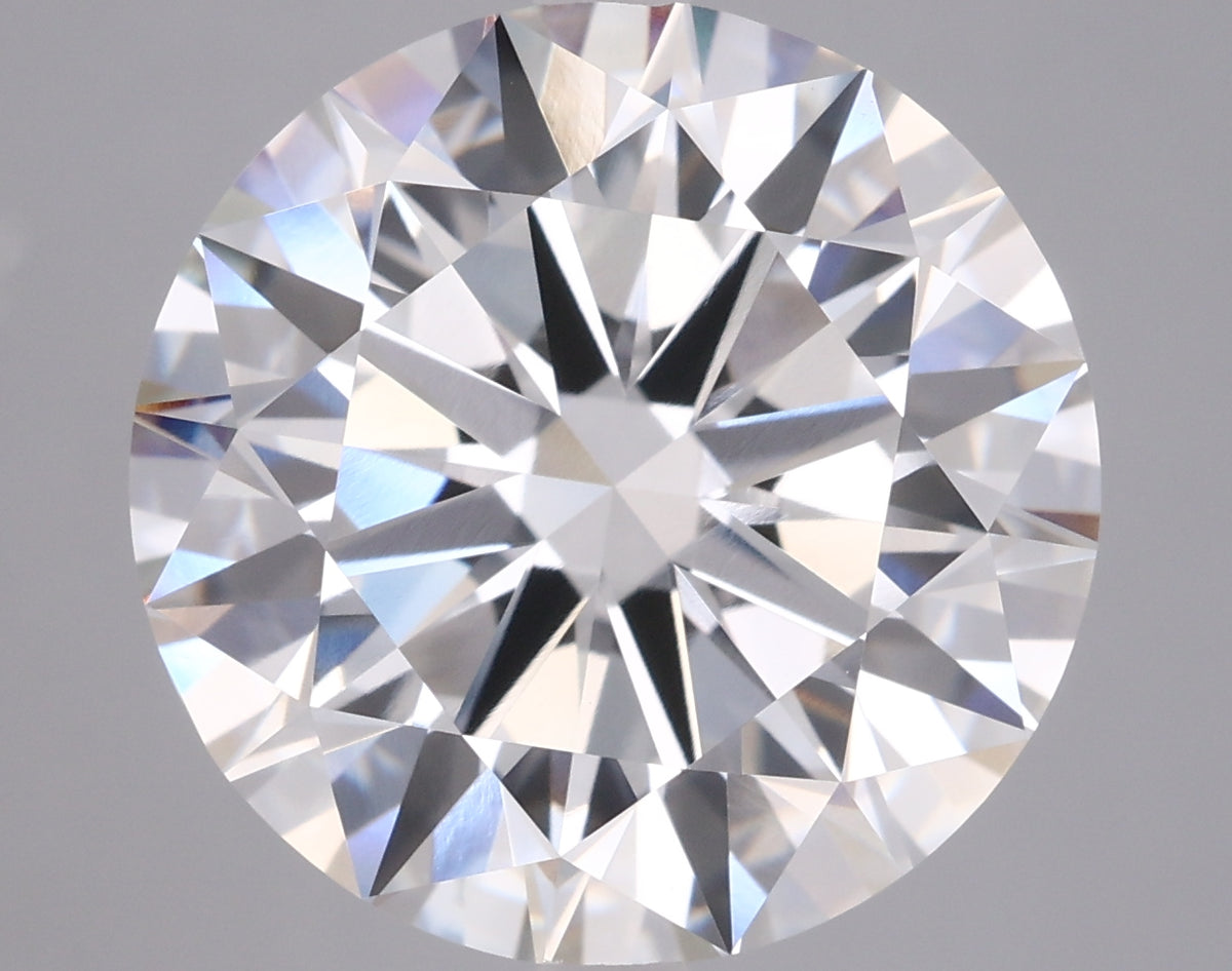 7.00 Carat Round Shaped, Excellent Cut, F Color, VVS2 Clarity, IGI Certified Lab Grown Diamond