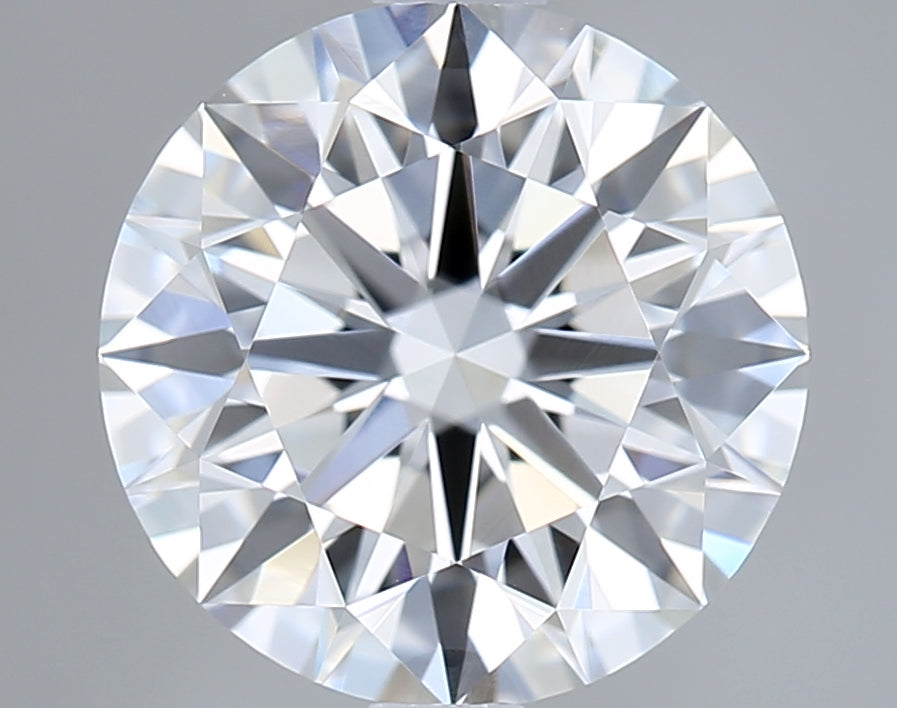 2.01 Carat Round Shaped, Ideal Cut, E Color, VVS1 Clarity, IGI Certified Lab Grown Diamond
