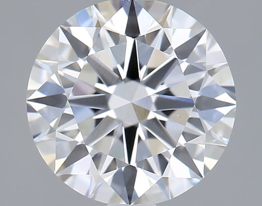 2.00 Carat Round Shaped, Excellent Cut, F Color, VVS1 Clarity, IGI Certified Lab Grown Diamond
