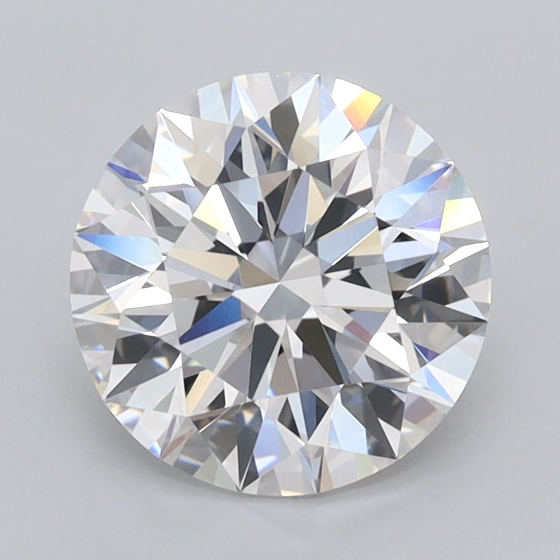 2.00 Carat Round Shaped, Ideal Cut, D Color, VVS1 Clarity, IGI Certified Lab Grown Diamond