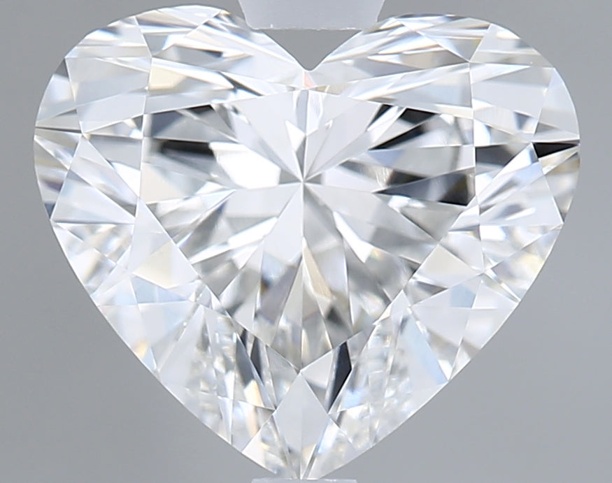 2.03 Carat Heart Shaped, Ideal Cut, F Color, VVS1 Clarity, IGI Certified Lab Grown Diamond
