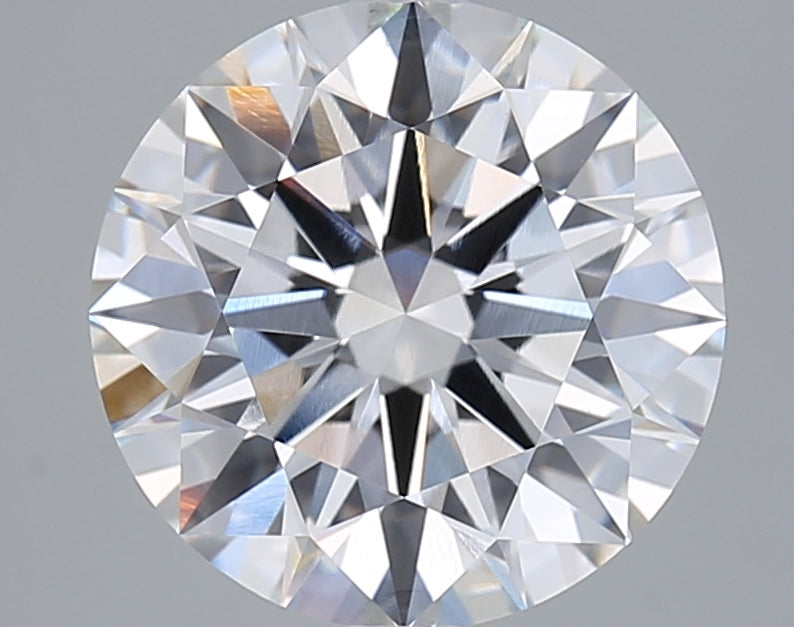 4.05 Carat Round Shaped, Ideal Cut, F Color, VVS2 Clarity, IGI Certified Lab Grown Diamond