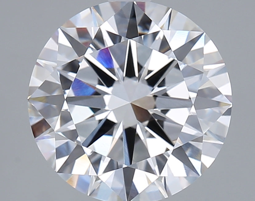 3.00 Carat Round Shaped, Excellent Cut, E Color, VVS1 Clarity, IGI Certified Lab Grown Diamond