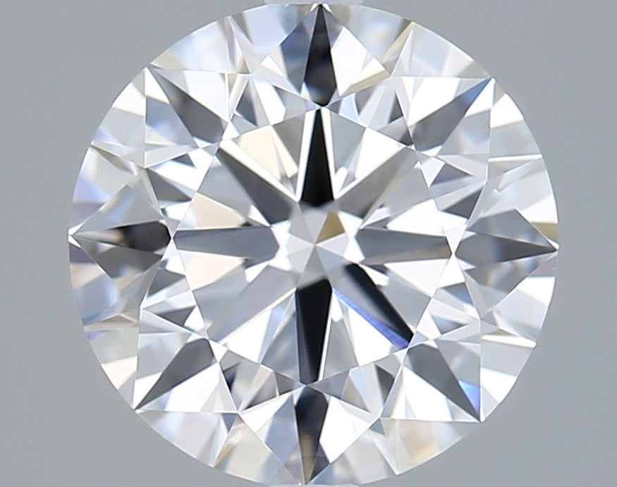 3.02 Carat Round Shaped, Ideal Cut, E Color, VVS1 Clarity, IGI Certified Lab Grown Diamond