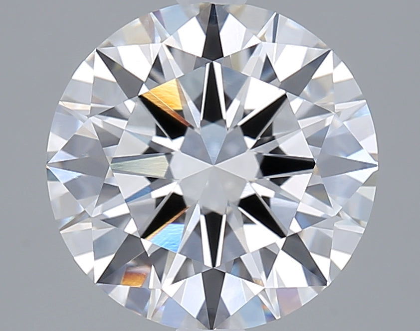 3.02 Carat Round Shaped, Excellent Cut, F Color, VVS1 Clarity, IGI Certified Lab Grown Diamond