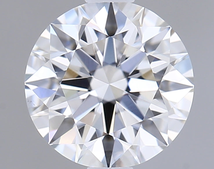 1.05 Carat Round Shaped, Ideal Cut, D Color, VS1 Clarity, IGI Certified Lab Grown Diamond